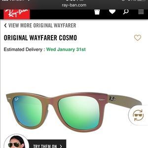 Ray-Ban Cosmo Collection Jupiter Wayferer